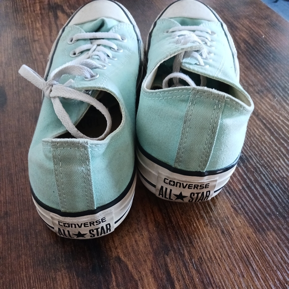 All Star Mint Blue Converse - Picture 2 of 6